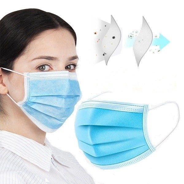 BLUE FACE MASK (1x50)