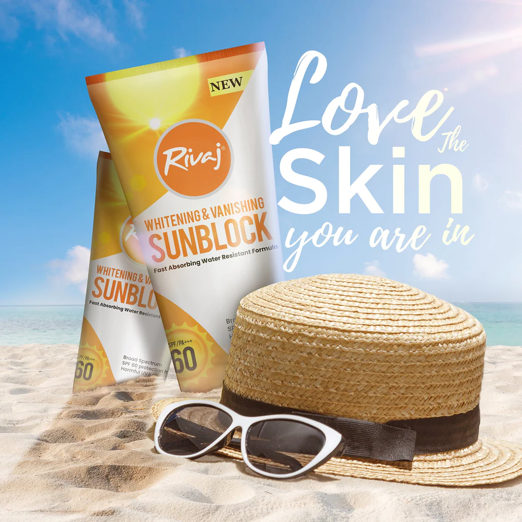 RIVAJ SUN BLOCK SPF60 40ML
