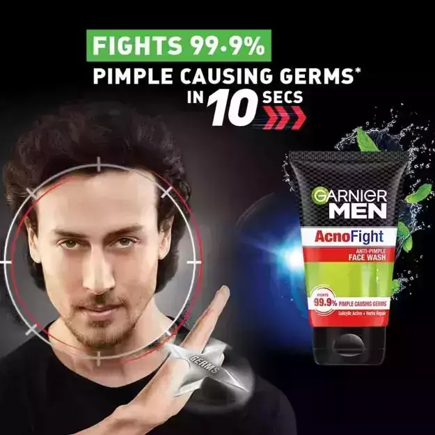 GARNIER ACNO FIGHT FACE WASH 50ML