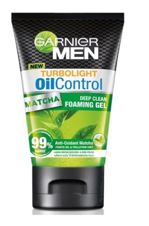 GARNIER TURBO LIGHT OIL CONTROL FACE WASH 100ML