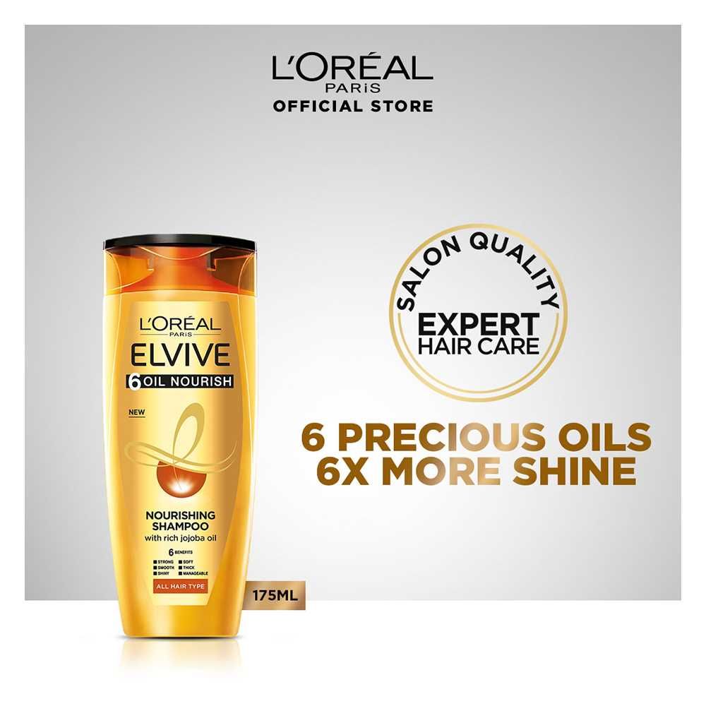 LOREAL 6 OIL NOURISH SHAMPOO 175ML