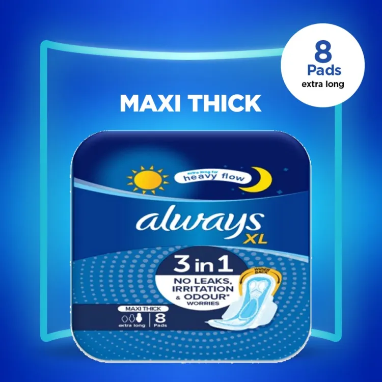 ALWAYS MAXI THICK EXTRA LONG (8 PEICES)