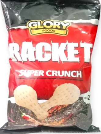 RACKET SUPER CRUNCH  SNACK RS.10 (1X6)